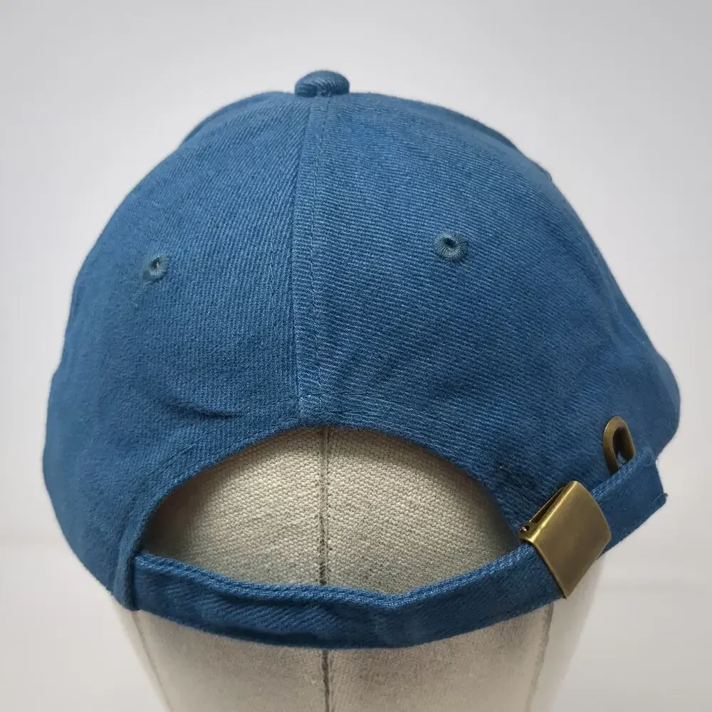 Cameo Baseball Cap Blue One Size Squaw Creek Transportation Slideback Twill Hat